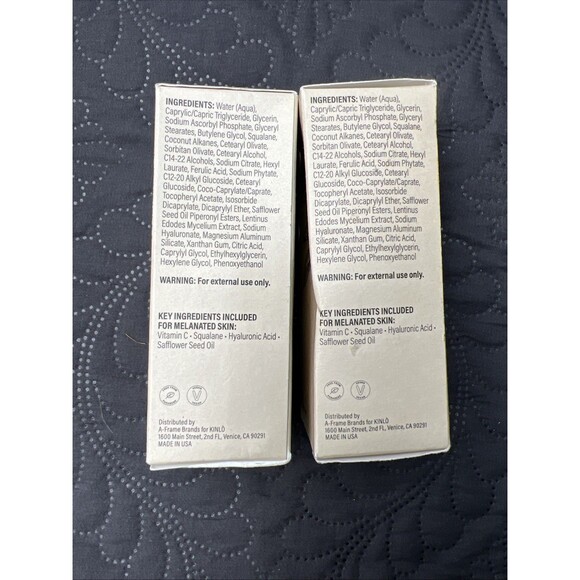 Kinlo Sun Spot Brightening Moisturizer w/ Vitamin C - 1.7 fl oz/50 ml - NIB 2pc - Picture 4 of 7